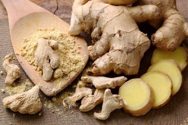 ginger root to cleanse parasites